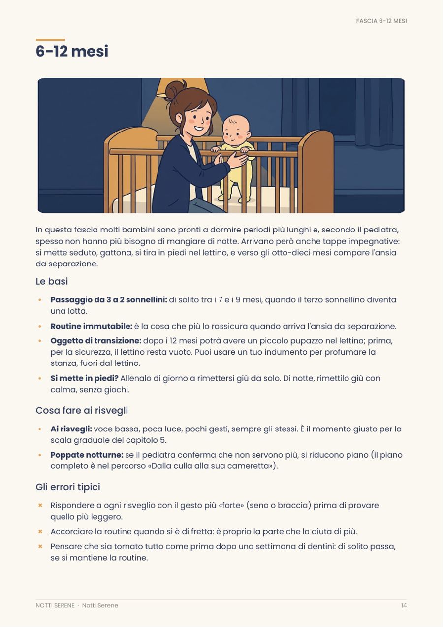 La guida, per la sua età